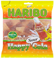 HARIBO HAPPY COLA FIZZY (24 X 80g) (HALAL)