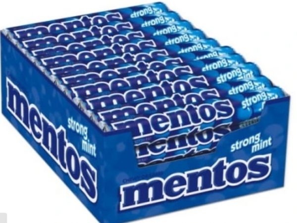MENTOS EXTRA STRONG MINT (40 X 37.5G)